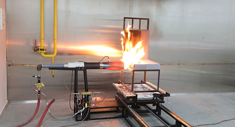 Onsite flammability testing