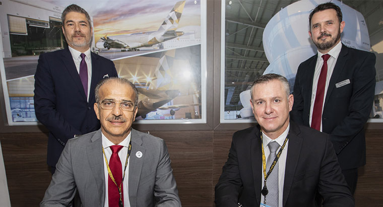 Etihad Engineering Moog Inc partnership for aircraft components